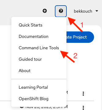 Help command Line tools